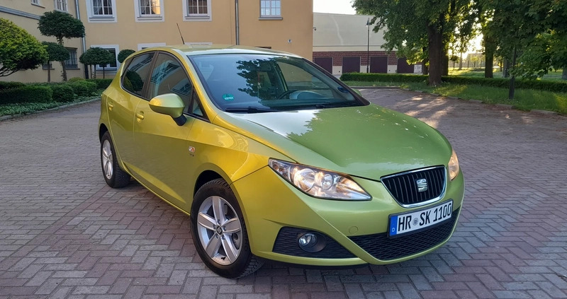 Seat Ibiza cena 17890 przebieg: 173250, rok produkcji 2008 z Kwidzyn małe 137